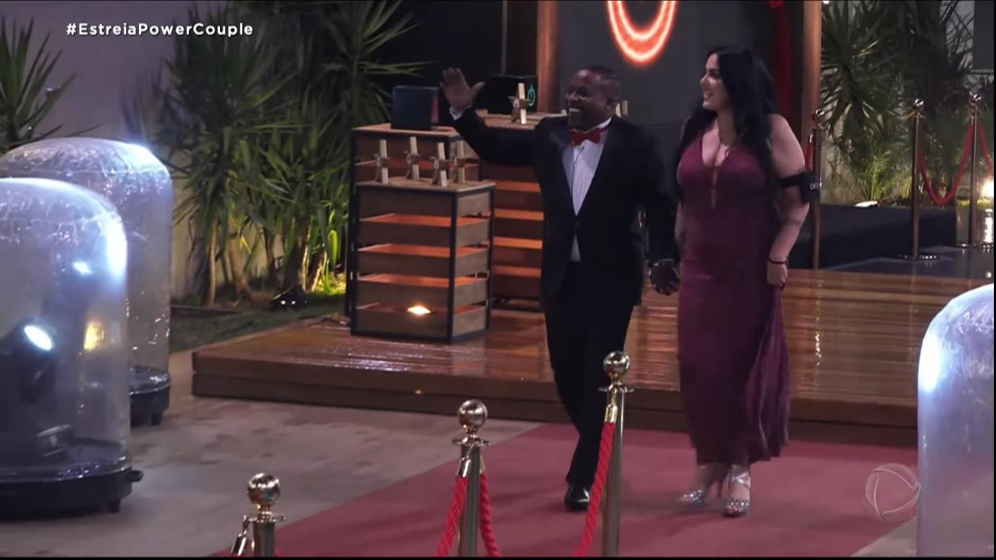 Casal Bibi e Pimpolho na DR do Power Couple. Enquete apontava eliminação