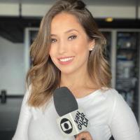 Laurene Santos, repórter da TV Vanguarda, afiliada Globo em Taubaté, Guaratinguetá e região