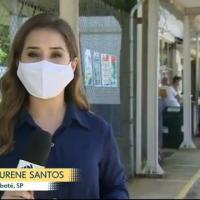 Laurene Santos, repórter da TV Vanguarda, afiliada Globo em Taubaté, Guaratinguetá e região