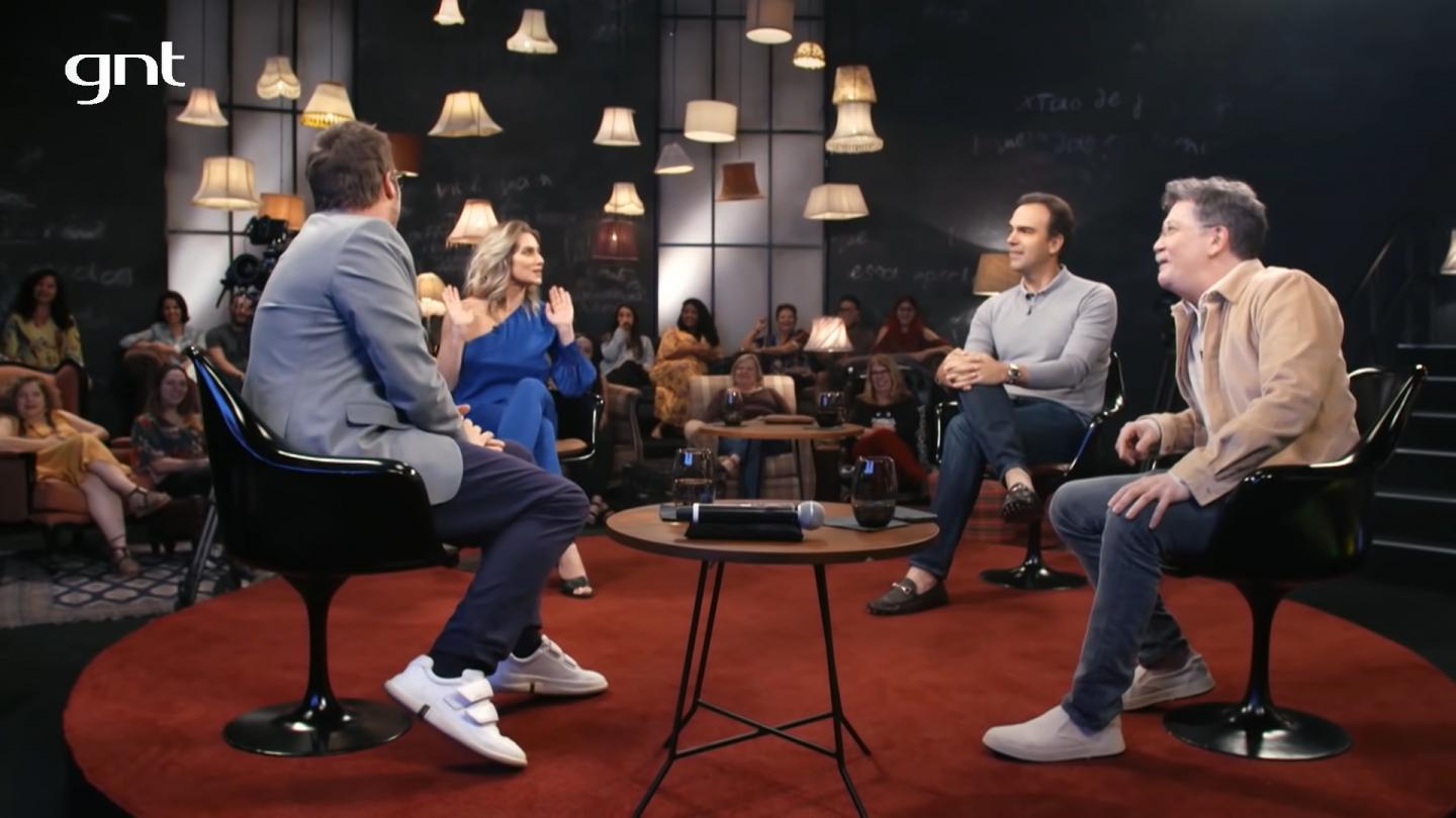 Tadeu Schmidt, jornalista e apresentador do Fantástico, em entrevista