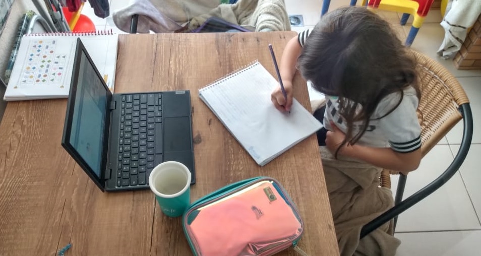 Em tempos de ensino à distância, qual é a análise da psicologia sobre as crianças que não querem aparecer nas câmeras?