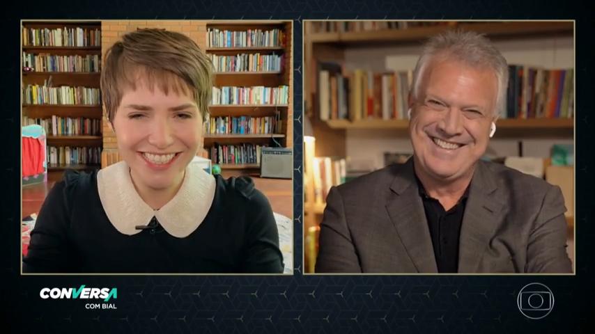 Letícia Colin em entrevistas da biografia