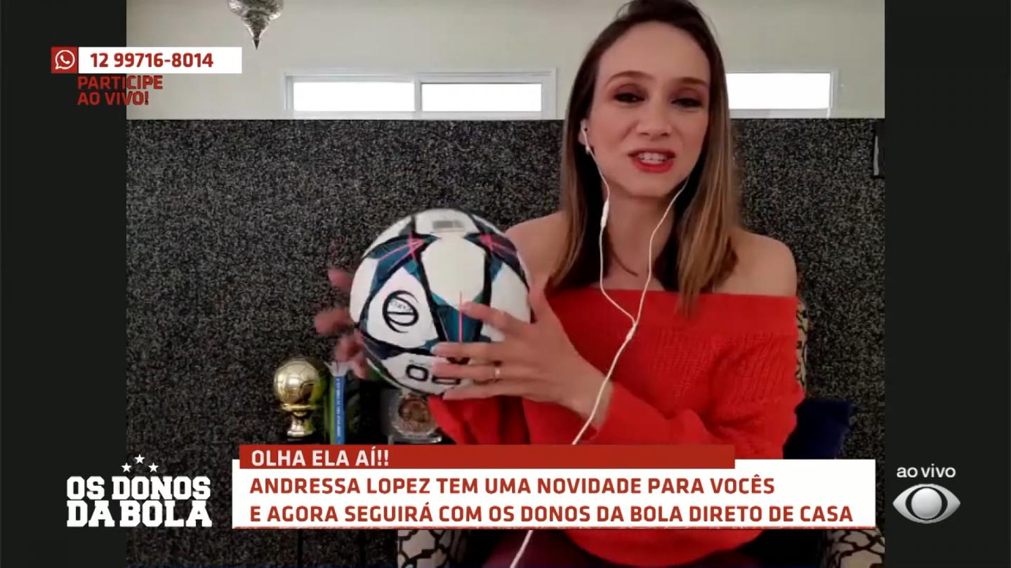 Andressa Lopez anunciou gravidez do primeiro filho