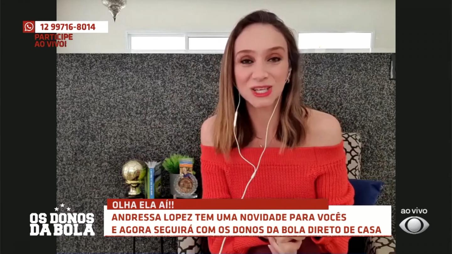 Andressa Lopez anunciou gravidez do primeiro filho