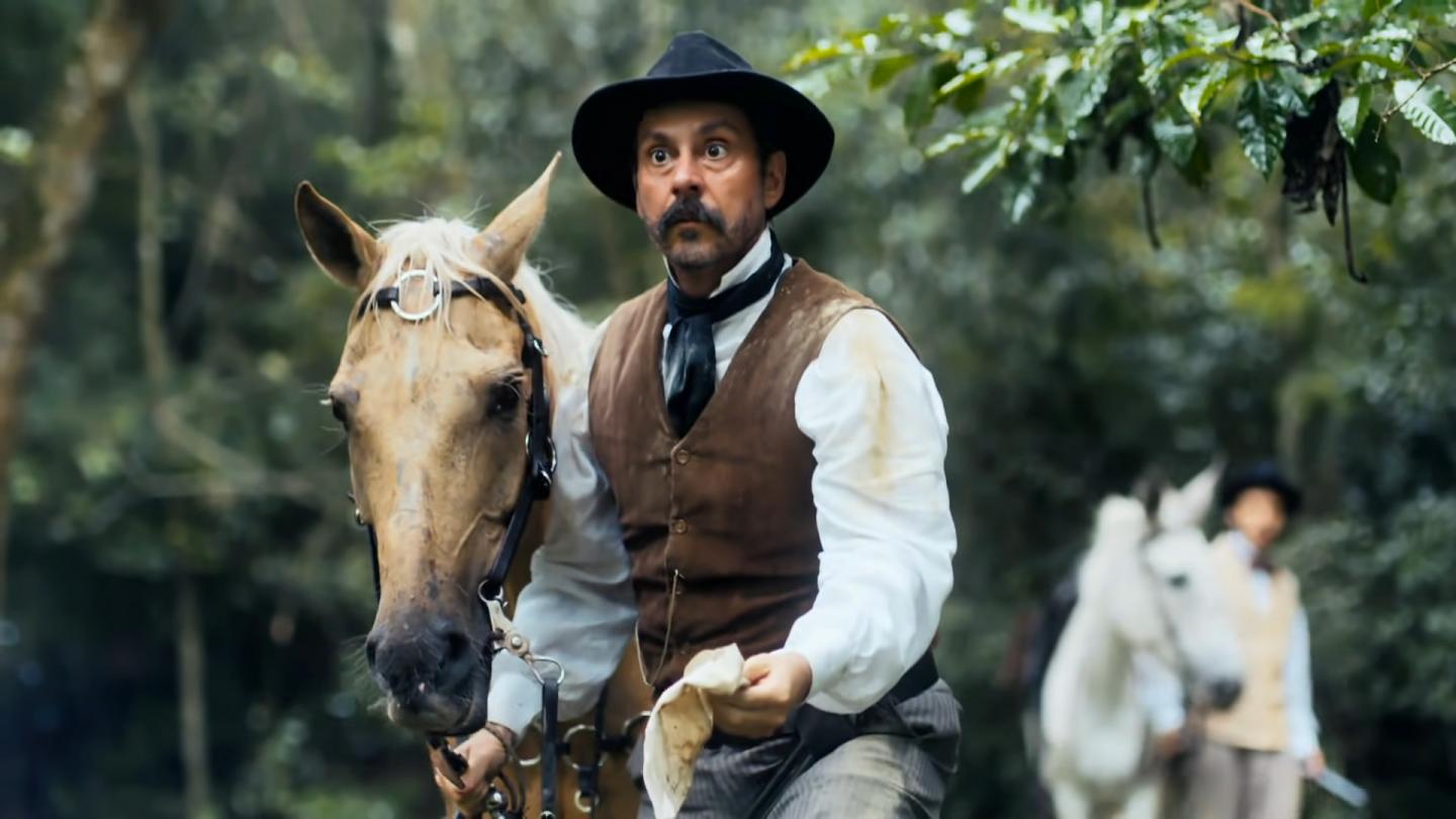 Novela Nos Tempos do Imperador, da Rede Globo
