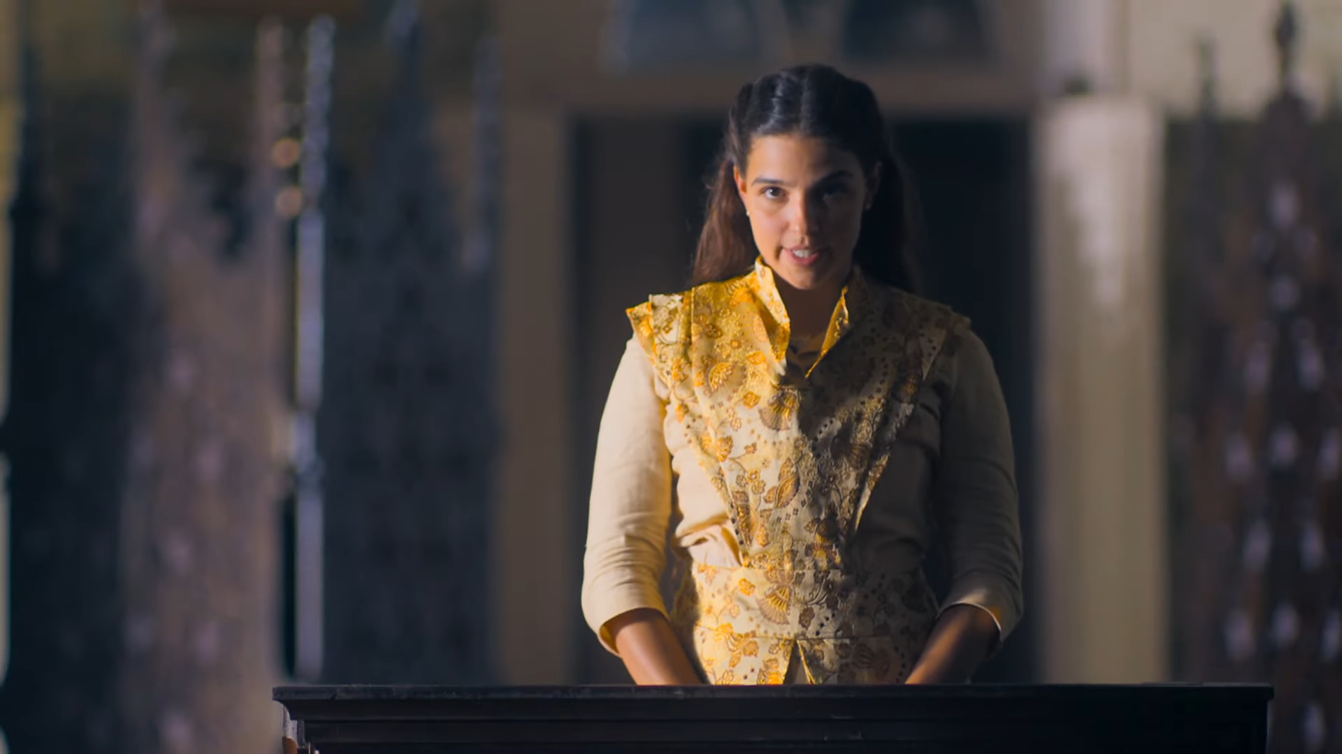 Gabriela Medvedovski em Nos Tempos do Imperador (Foto: Reprodução/ Globoplay)