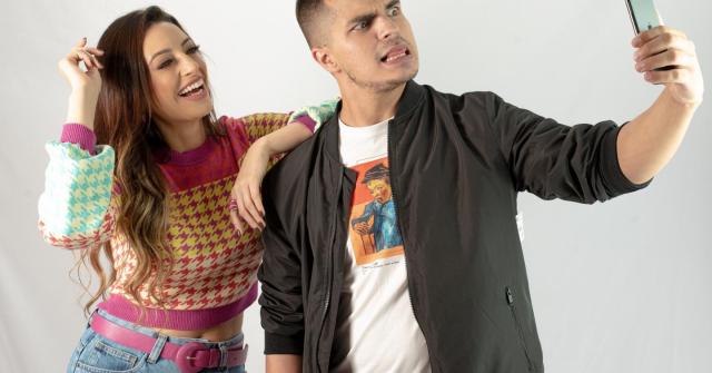 Ana Paula Torquetti e Lucas Monqueiro no Bora Vale (Foto: Reprodução/ BoraVale)