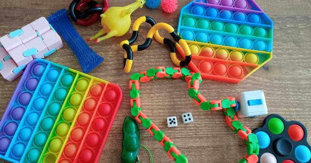 Brinquedos de Fidget Toys Pop It para o Dia das Crianças (Foto: Aline Oliveira)