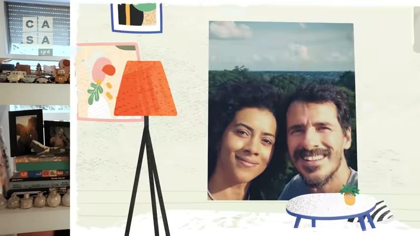 Aline Midlej e o marido Rodrigo