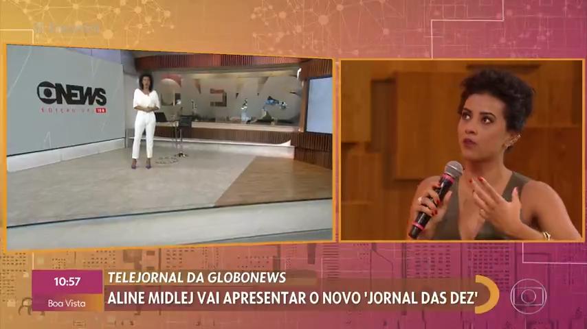 Aline Midlej em entrevista sobre biografia