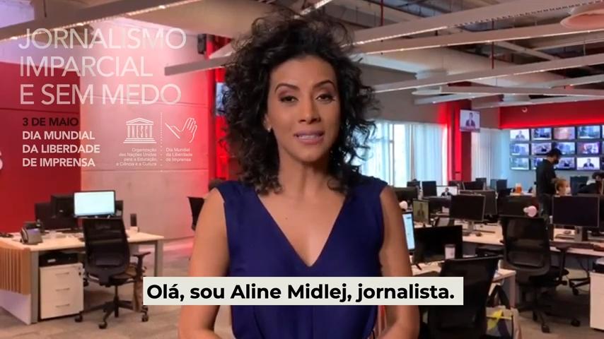 Aline Midlej em entrevista sobre biografia