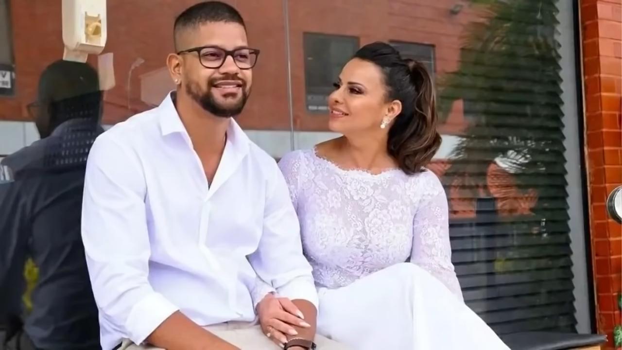 Casamento de Viviane Araújo e Guilherme Militão (Foto: Reprodução/ YouTube)