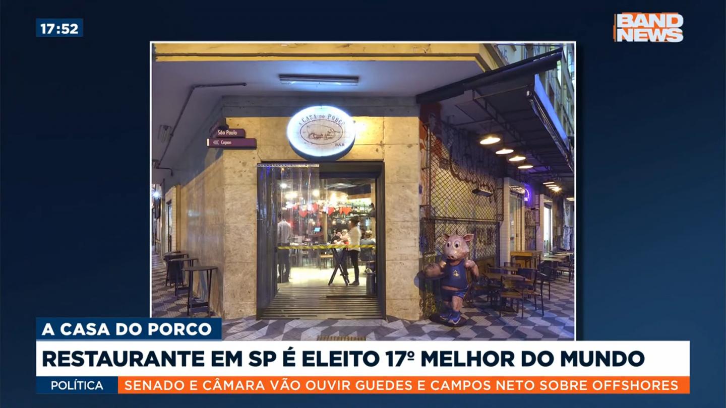 Melhor restaurante do Brasil, A Casa do Porco fica em São Paulo
