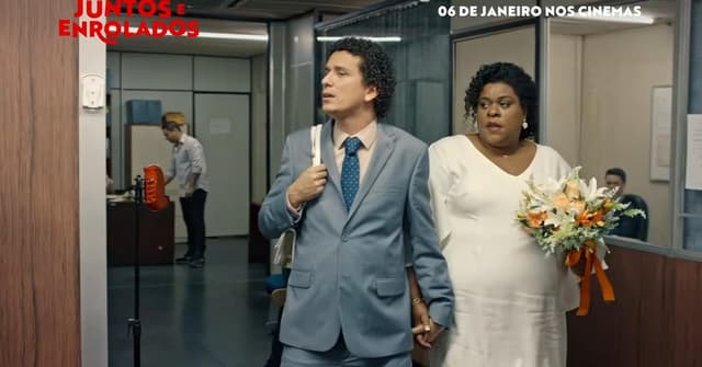 O casamento de Rafael Portugal e Cacau Protásio na comédia do cinema nacional. Estreia foi agendada para 6 de janeiro de 2022
