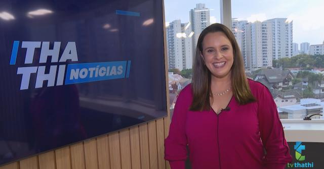Marcela Mesquita na TV Thathi do SBT em São José dos Campos (Foto: Reprodução/ SBT)