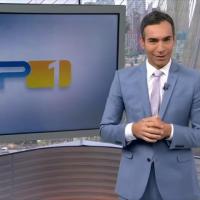 Biografia de César Tralli em momentos da carreira