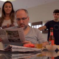 Antonio Tabet em momentos da biografia