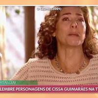 Momentos da biografia de Cissa Guimarães na Globo