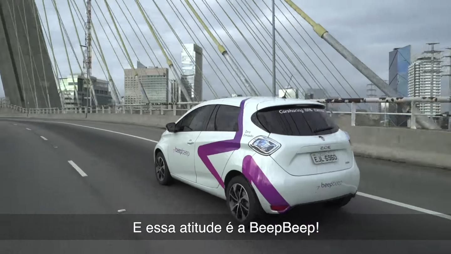 beepbeep carros elétricos em São José dos Campos e São Paulo
