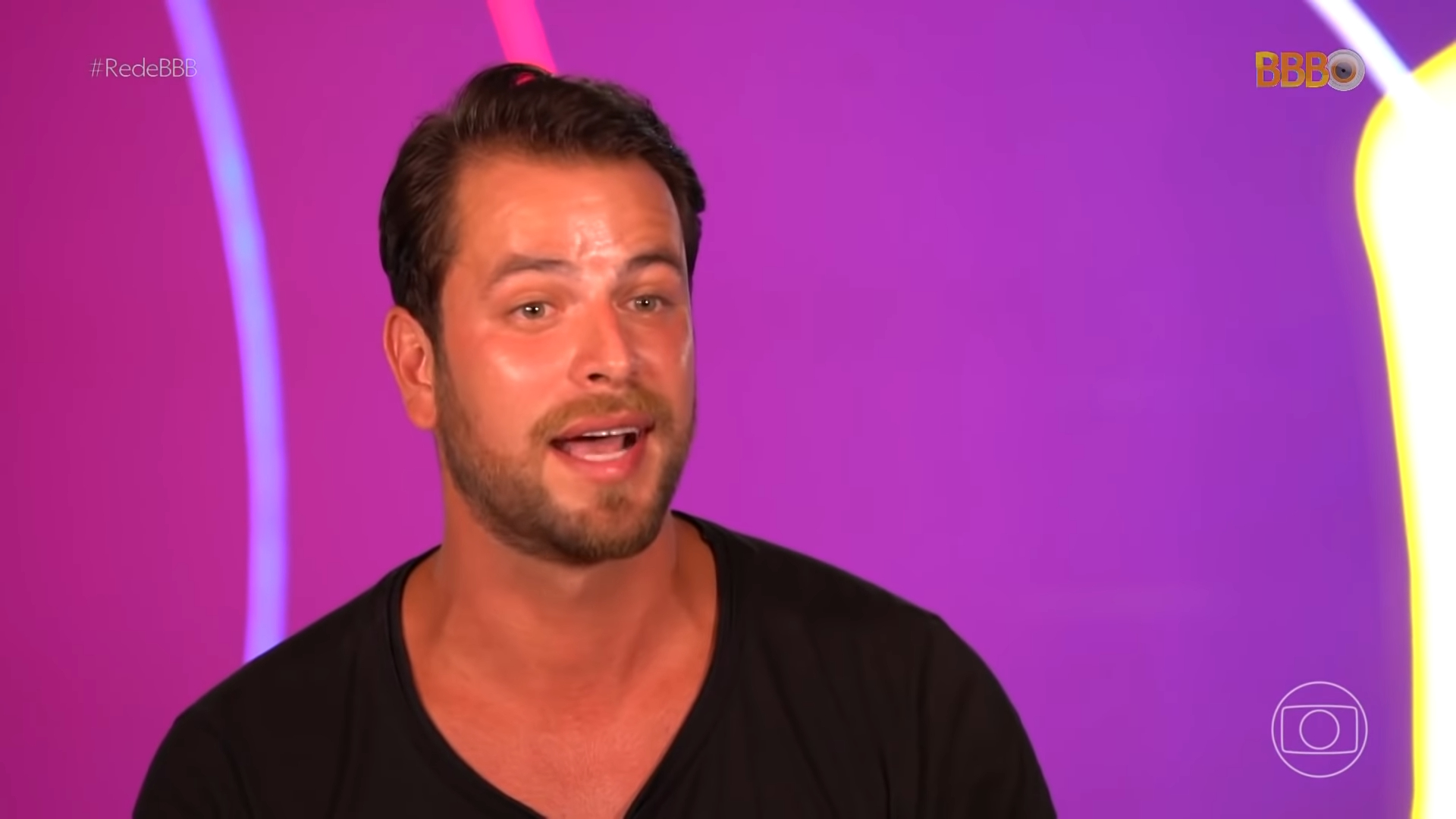 Gustavo, participante da Casa de Vidro do BBB 22 (Foto: Reprodução/ Globoplay BBB22)