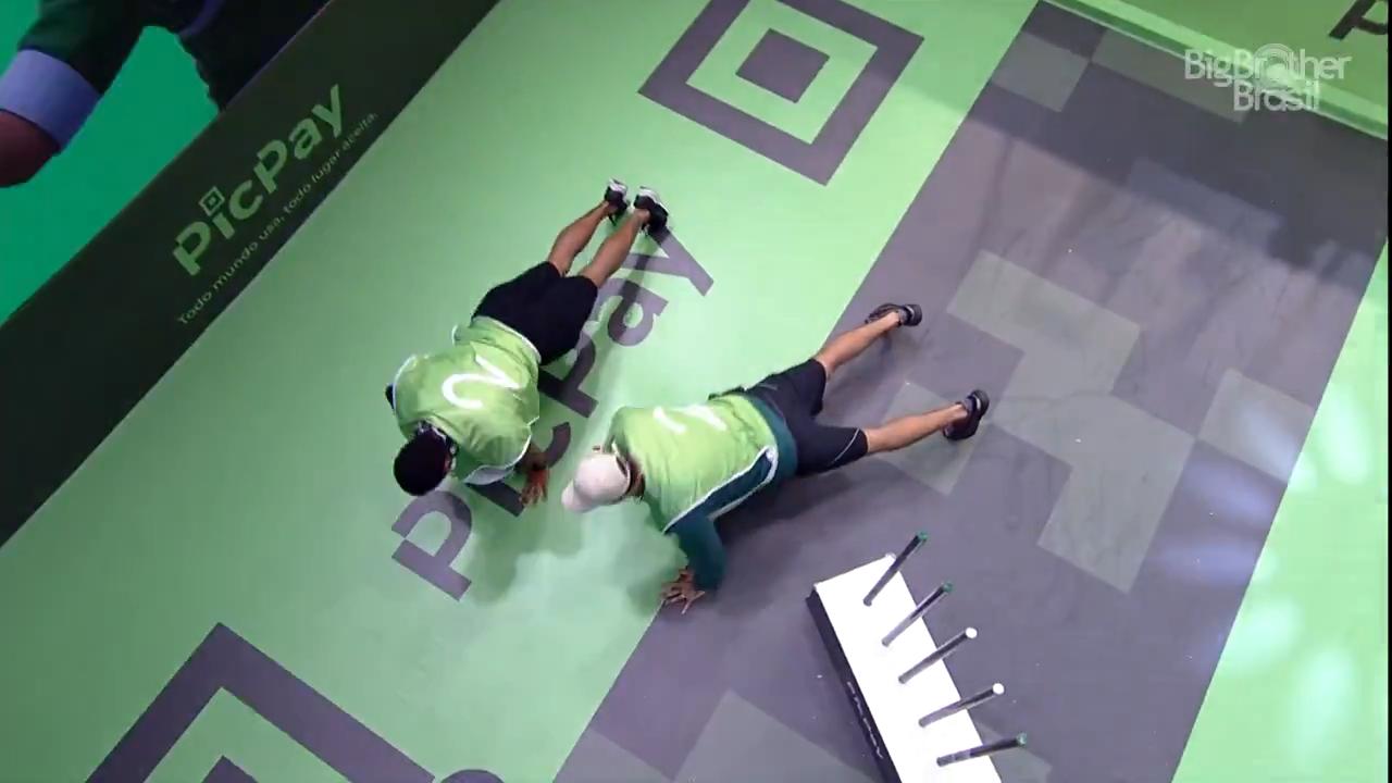 Paulo André e Pedro Scooby vencem Prova do Líder do BBB 22