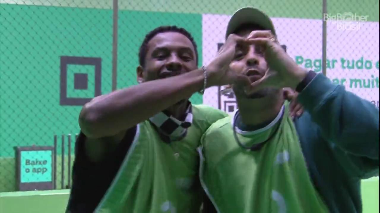 Paulo André e Pedro Scooby vencem Prova do Líder do BBB 22