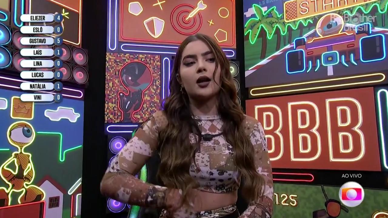 Jade Picon está no Super Paredão com Arthur Aguiar no BBB 22