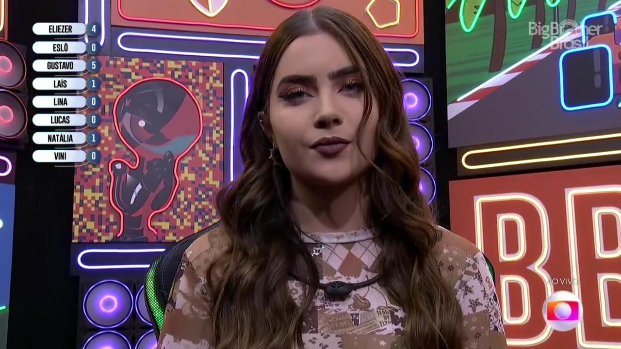 Jade Picon está no Super Paredão com Arthur Aguiar no BBB 22