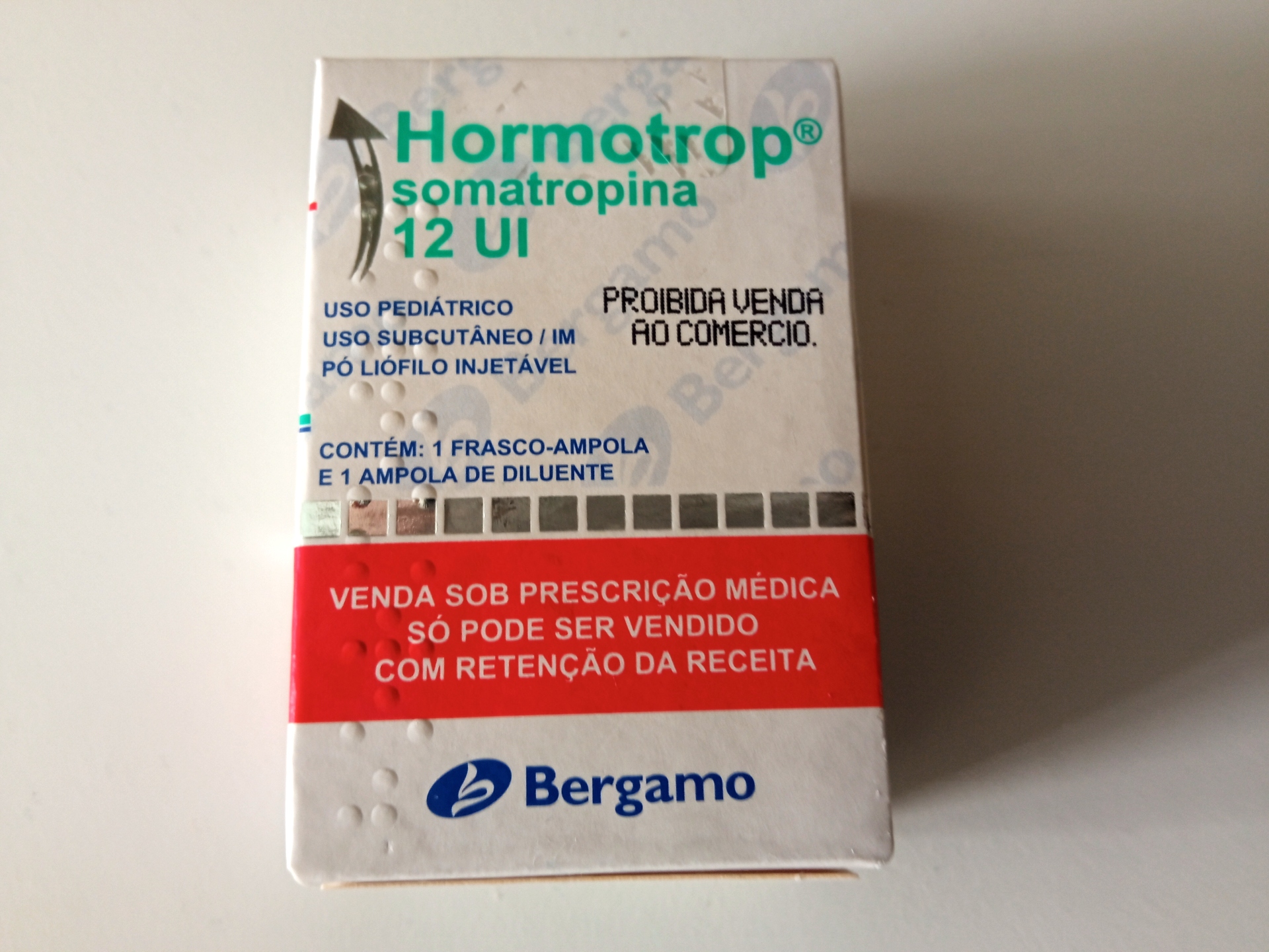 Somatropina medicamento para o crescimento