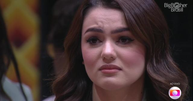 Eslovênia eliminada no Paredão do BBB 22 (Foto: Reprodução/ Globoplay)