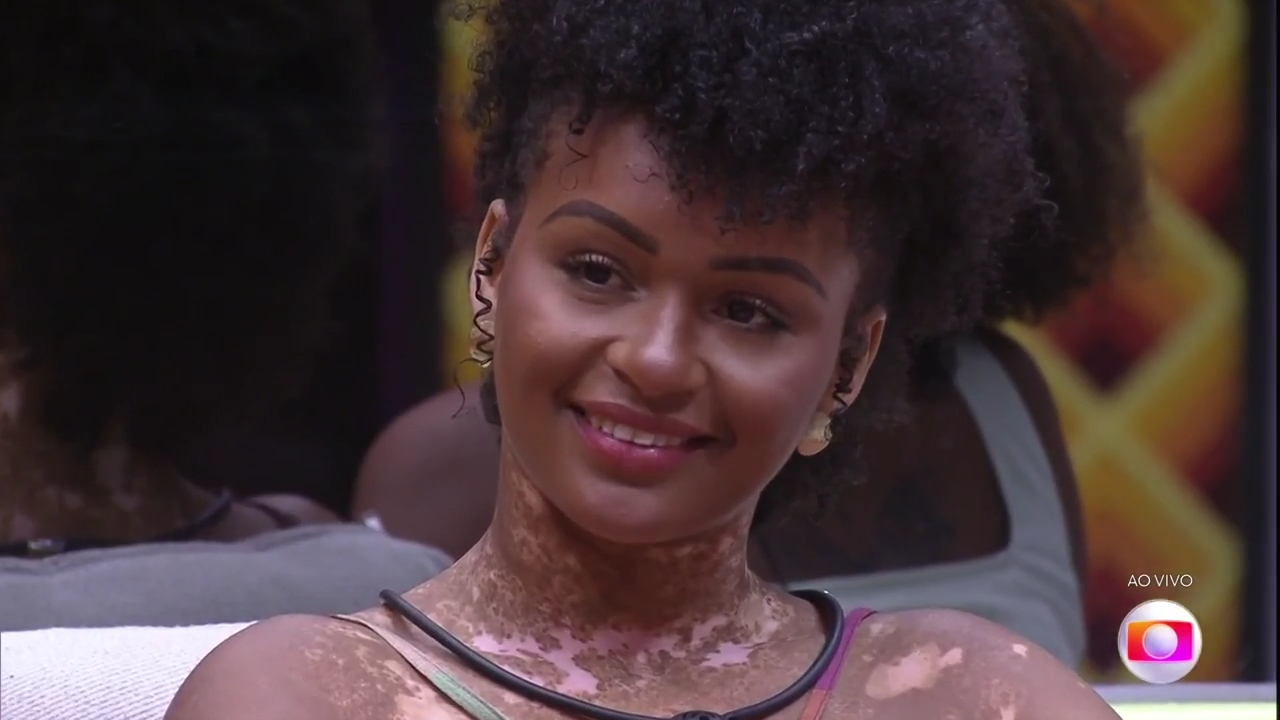 Natália eliminada no BBB 22 (Foto: Reprodução/ Globoplay)