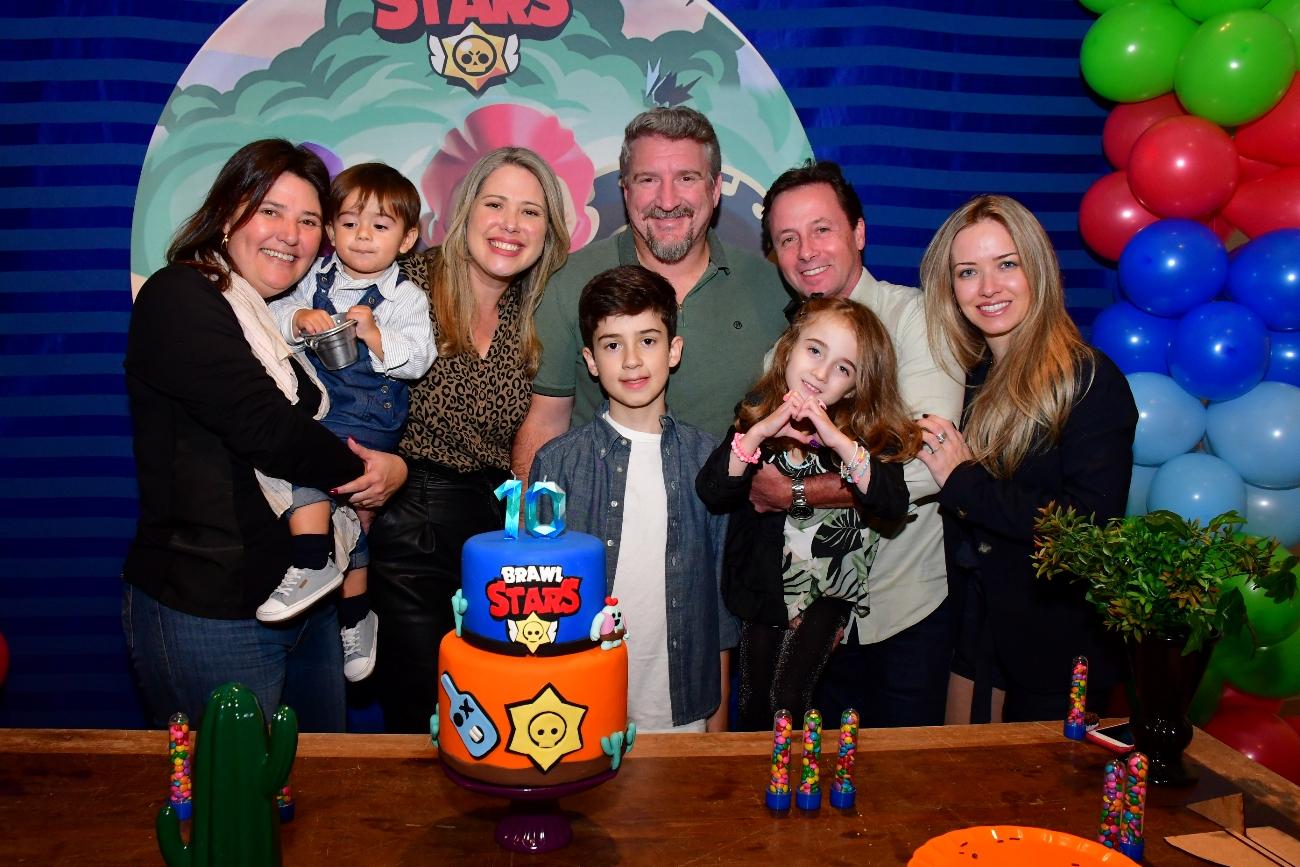 Festa de aniversário infantil. Filho de Renato Pulice e Priscilla