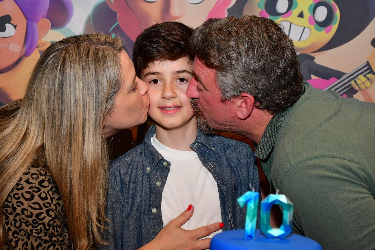 Festa de aniversário infantil. Filho de Renato Pulice e Priscilla