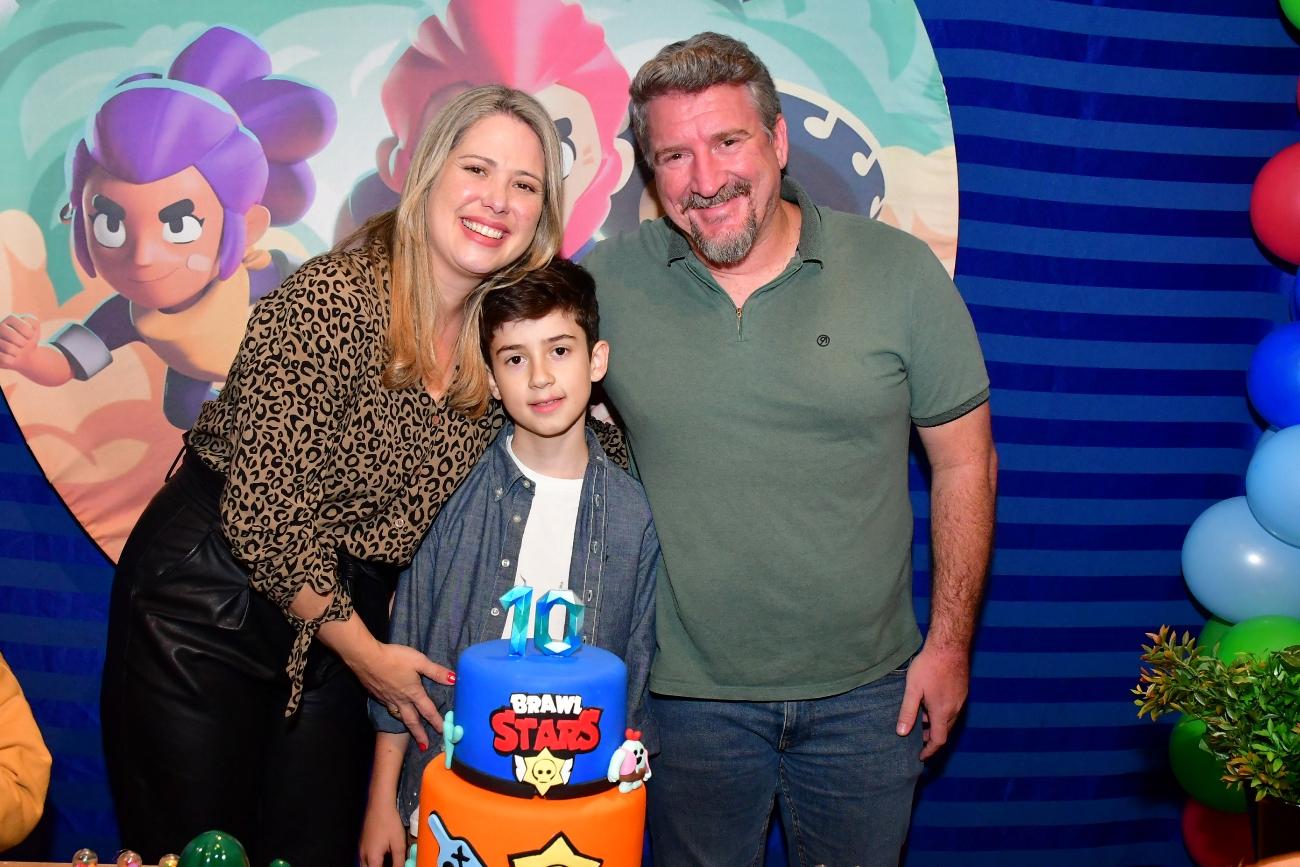 Festa de aniversário infantil. Filho de Renato Pulice e Priscilla