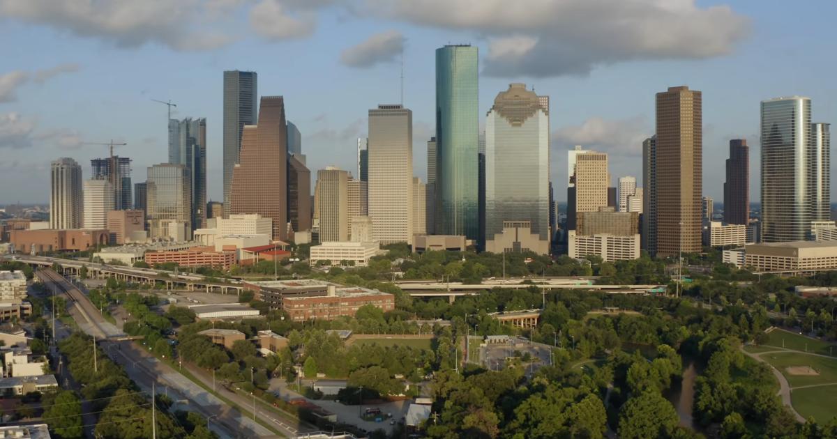 Conexão em Houston no Texas nos EUA