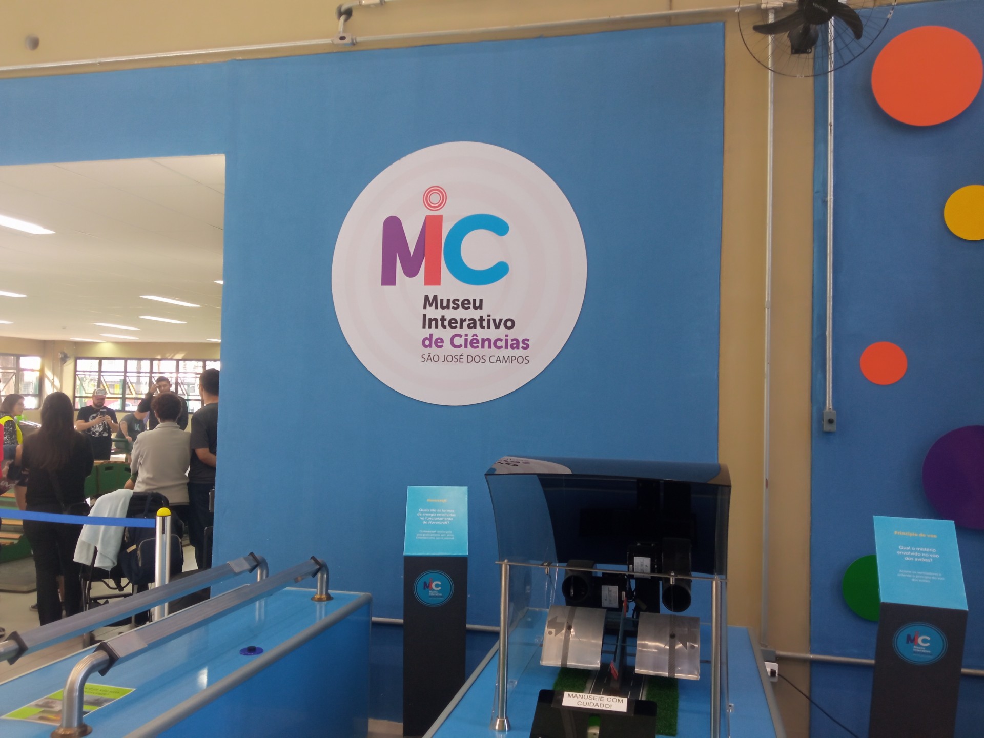 Museu Interativo de Ciências, o MIC, em São José dos Campos