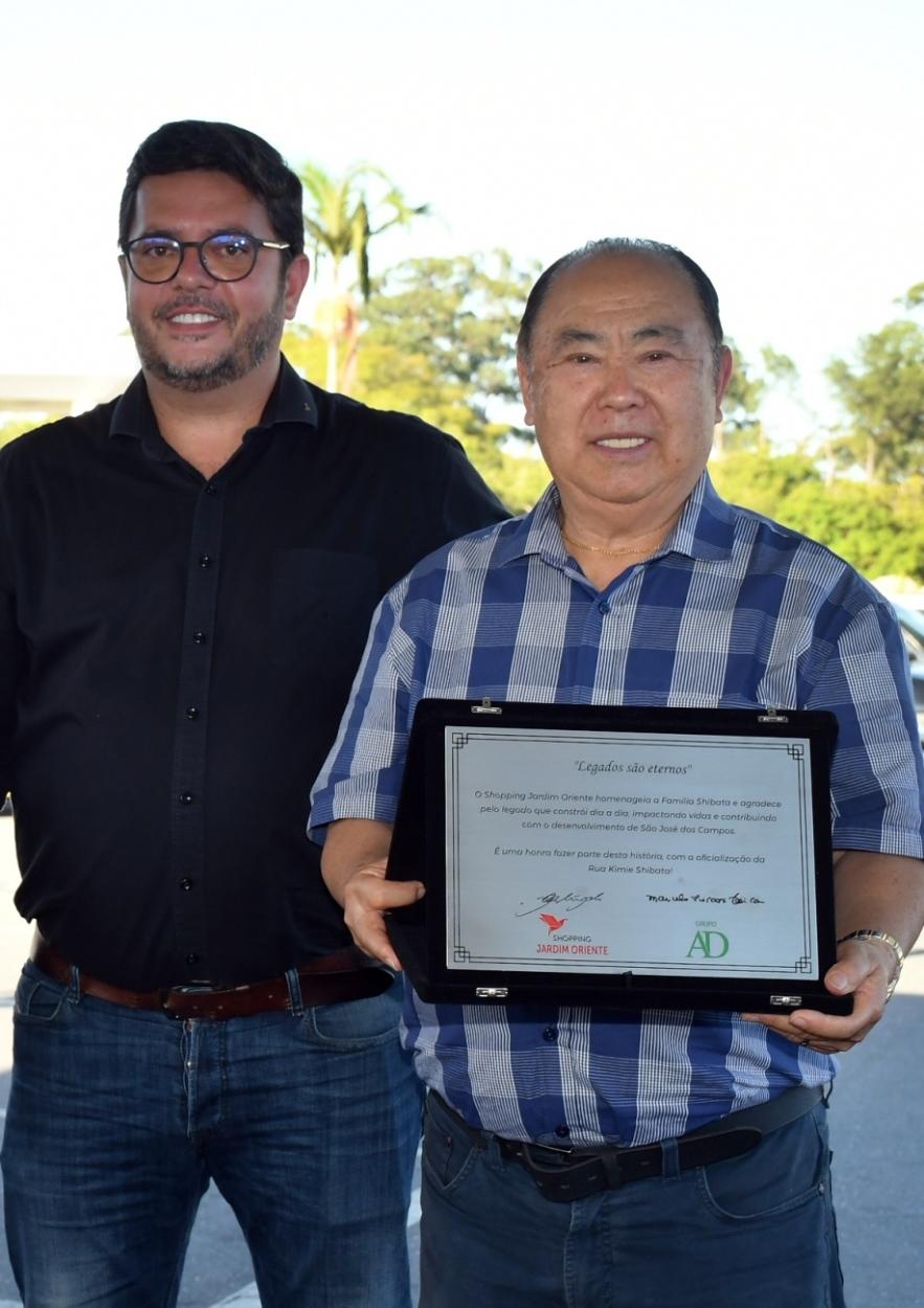 Família Shibata ganha homenagem em São José dos Campos
