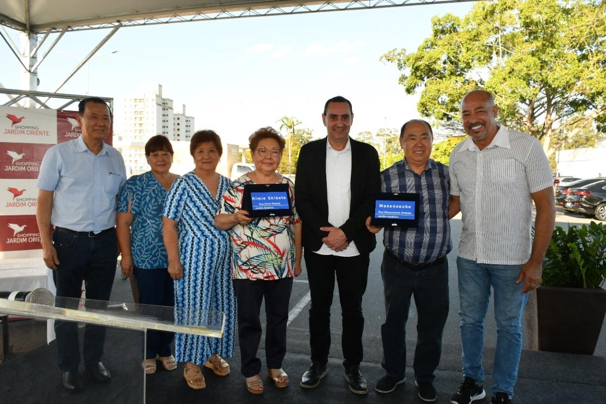 Família Shibata ganha homenagem em São José dos Campos
