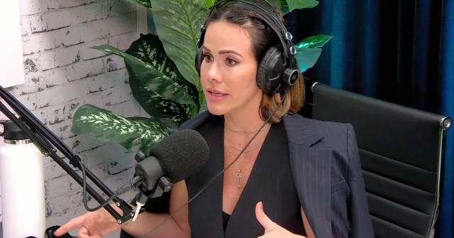 Fernanda Pontes em entrevista em 2023 (Foto: Reprodução/ YouTube)