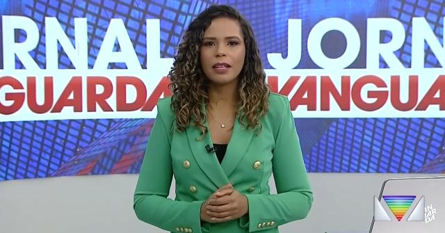 Daniela Lopes, jornalista da Vanguarda (Foto: Reprodução/ Globoplay)