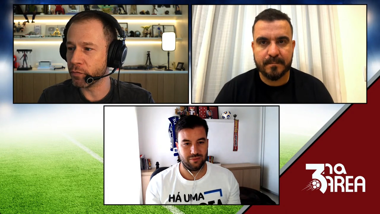 Tiago Leifert, Fui Clear e Victor Canedo no 3 Na Área no YouTube