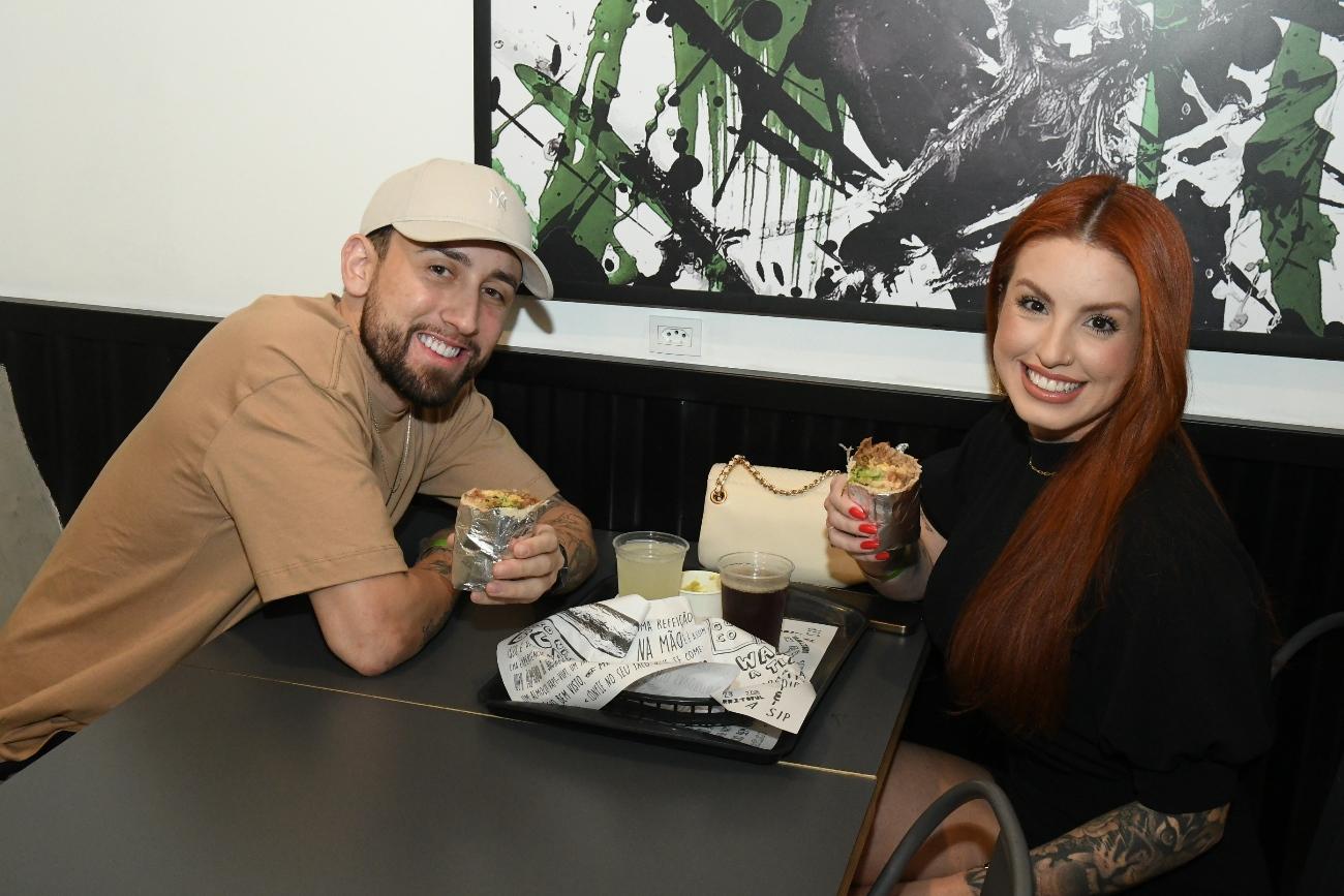 Restaurante de comida mexicana, o Gua.co de São José, recebendo influencers