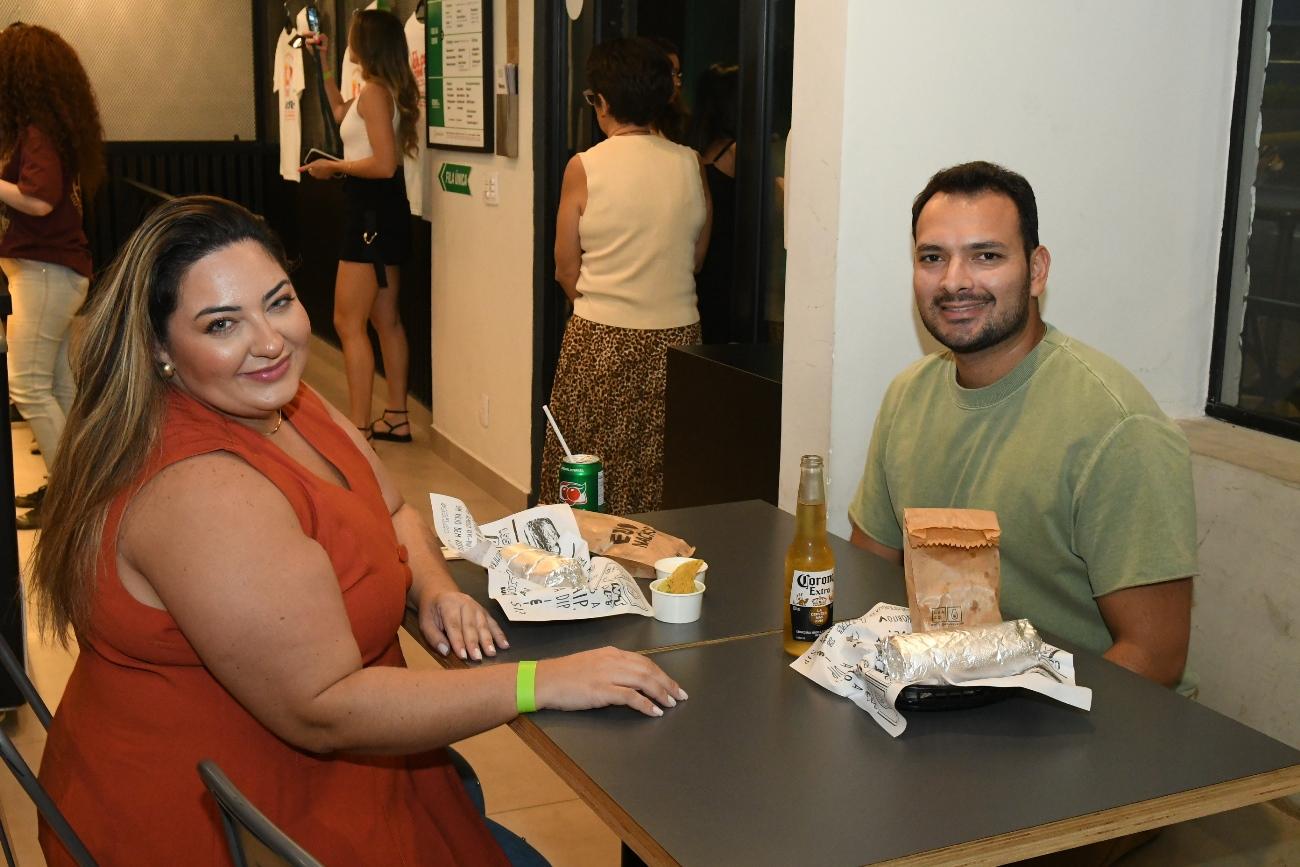 Restaurante de comida mexicana, o Gua.co de São José, recebendo influencers