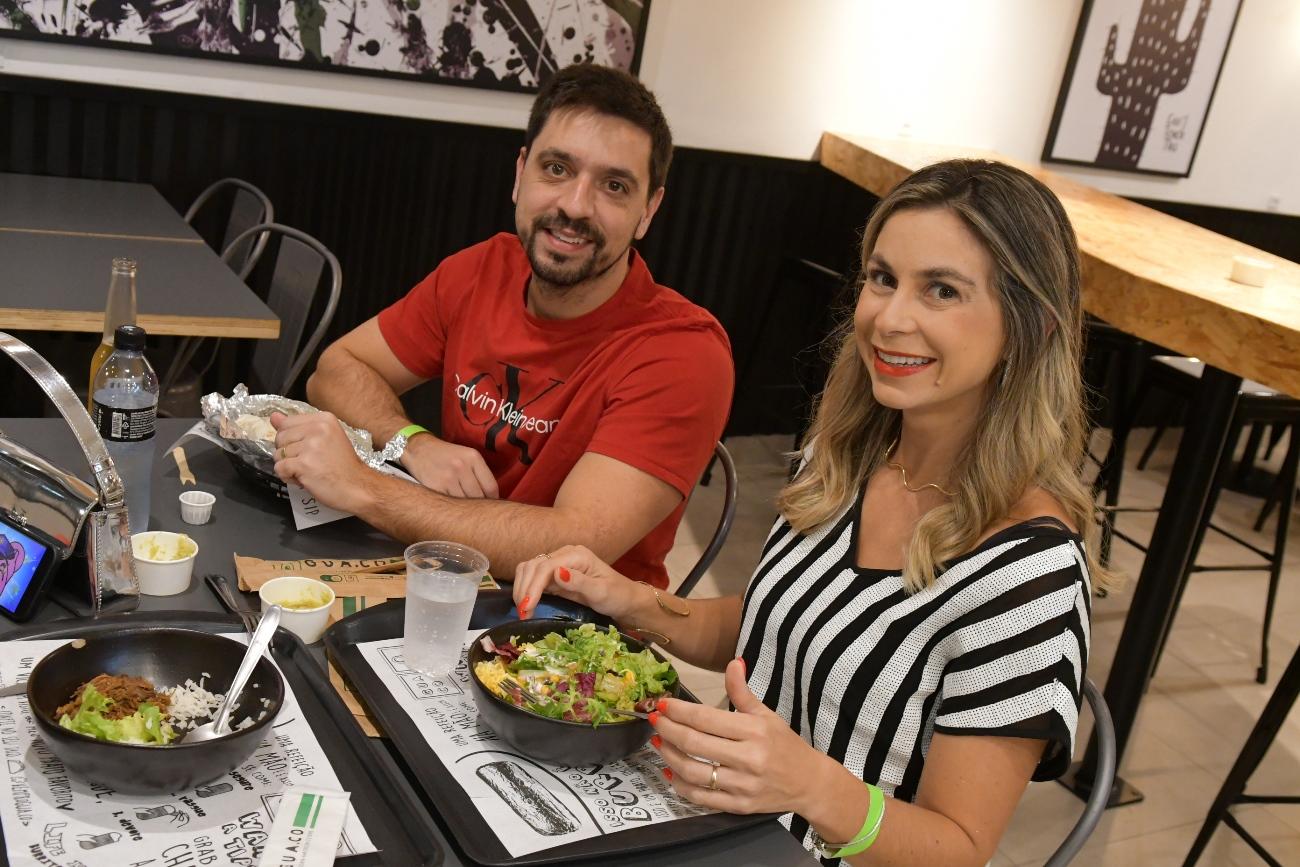 Restaurante de comida mexicana, o Gua.co de São José, recebendo influencers