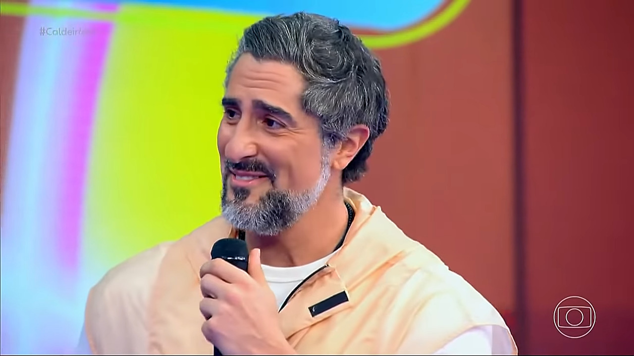 Marcos Mion passando mensagem inspiradora