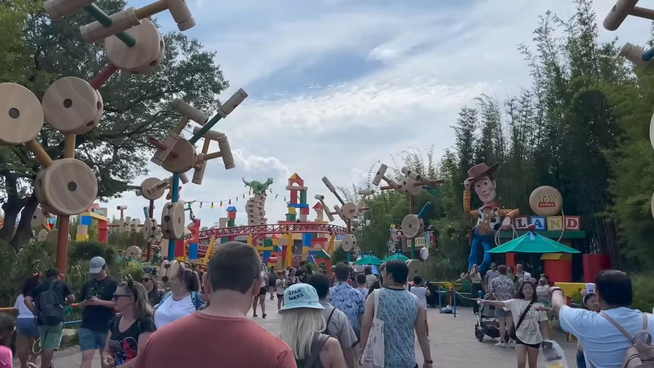 Cenas do Hollywood Studios em Orlando nos EUA