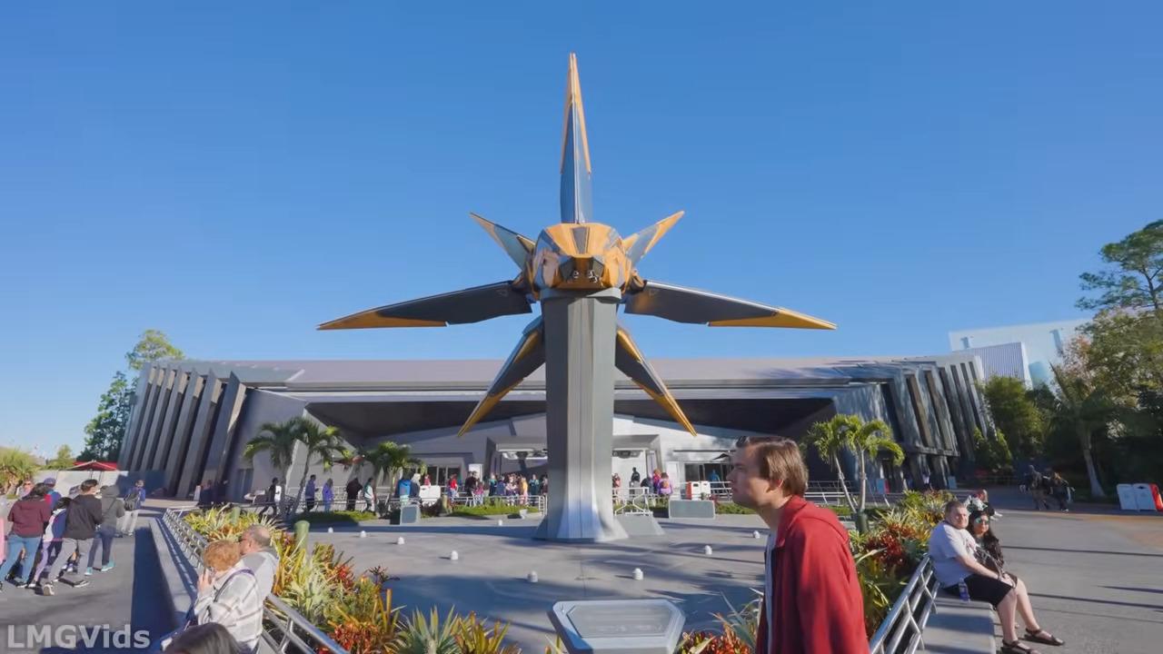 Cenas do Parque EPCOT em Orlando nos EUA