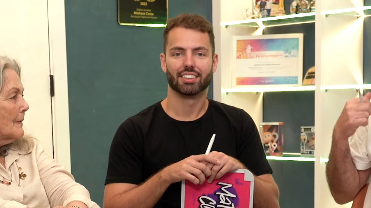 Influencer e TikToker Matheus Costa em biografia