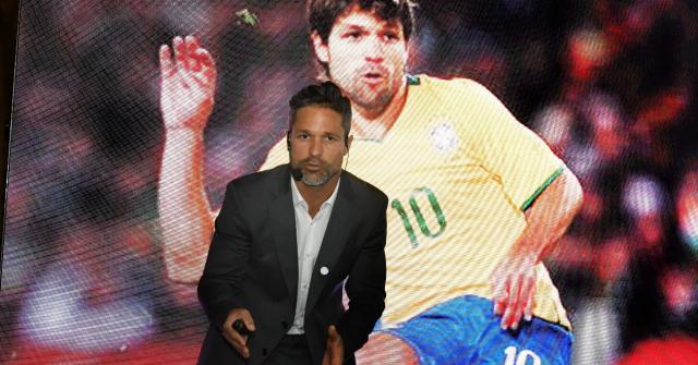 Diego Ribas em palestra em São José dos Campos (Foto: Gilberto Freitas/ OsPaparazzi)
