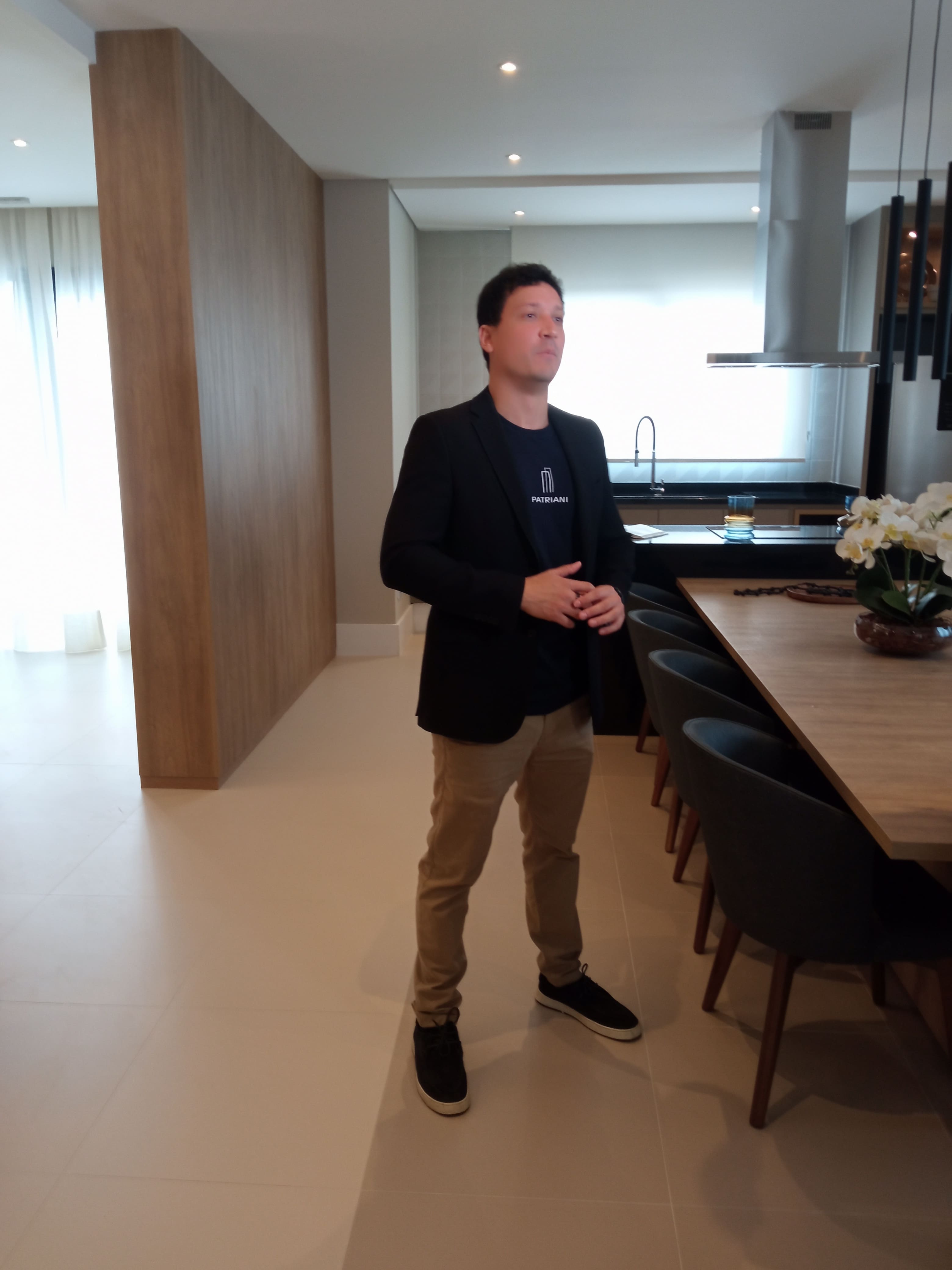 Bruno Patriani, presidente da Construtora Patriani, em São José dos Campos